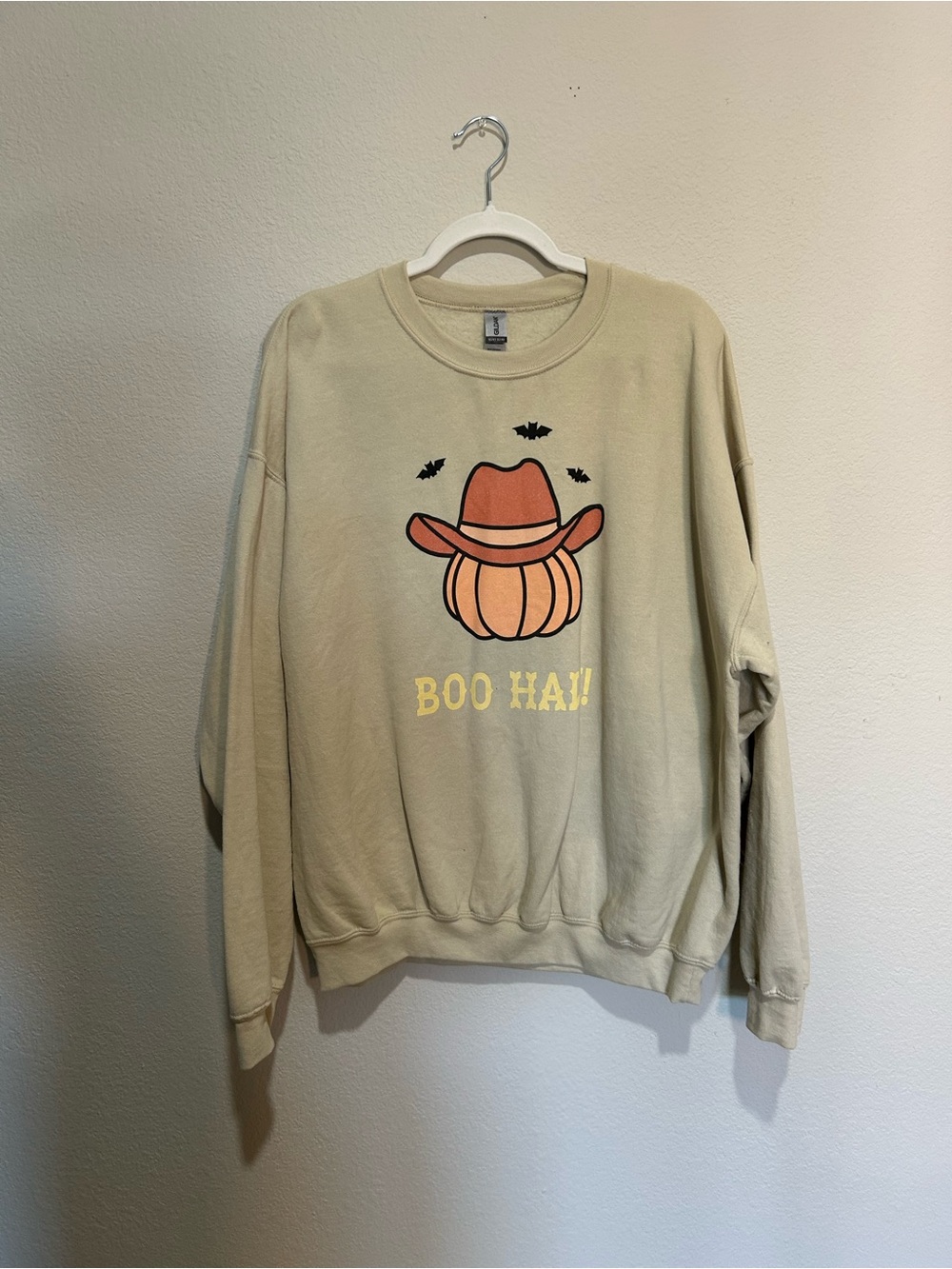 Halloween Graphic Sweatshirt - "Boo Haw!"